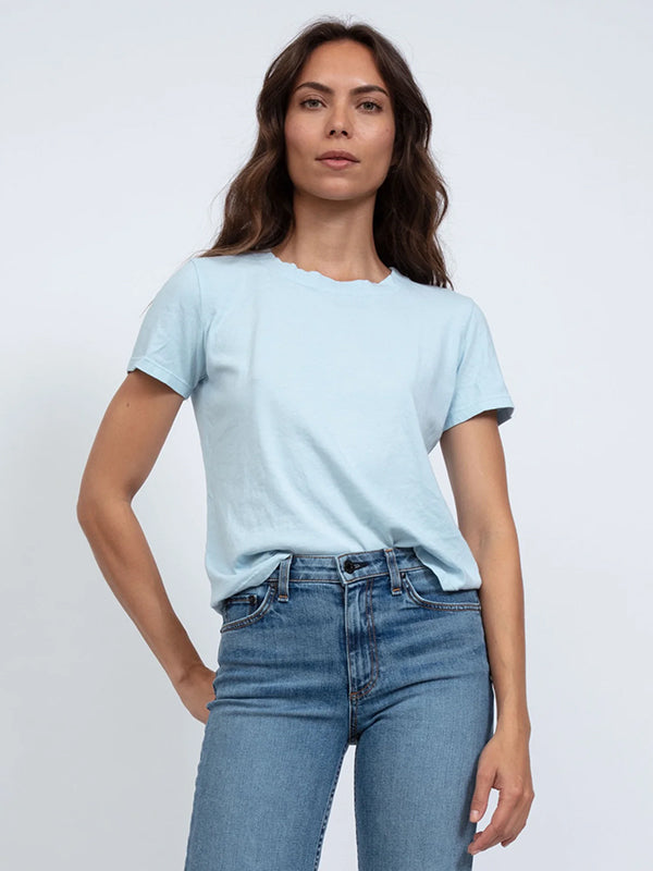 The Great | Classic Tee in Ice Blue