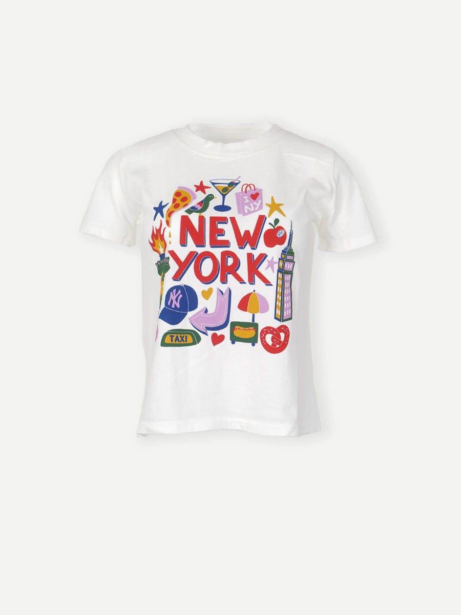 Askk NY Classic Printed Tee in New York