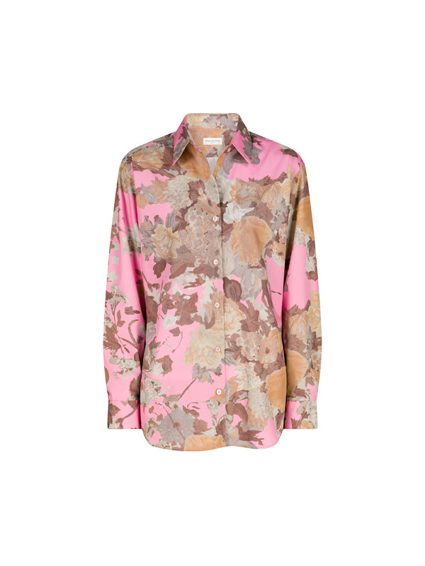 Dries Van Noten Clavelly Shirt in Pink