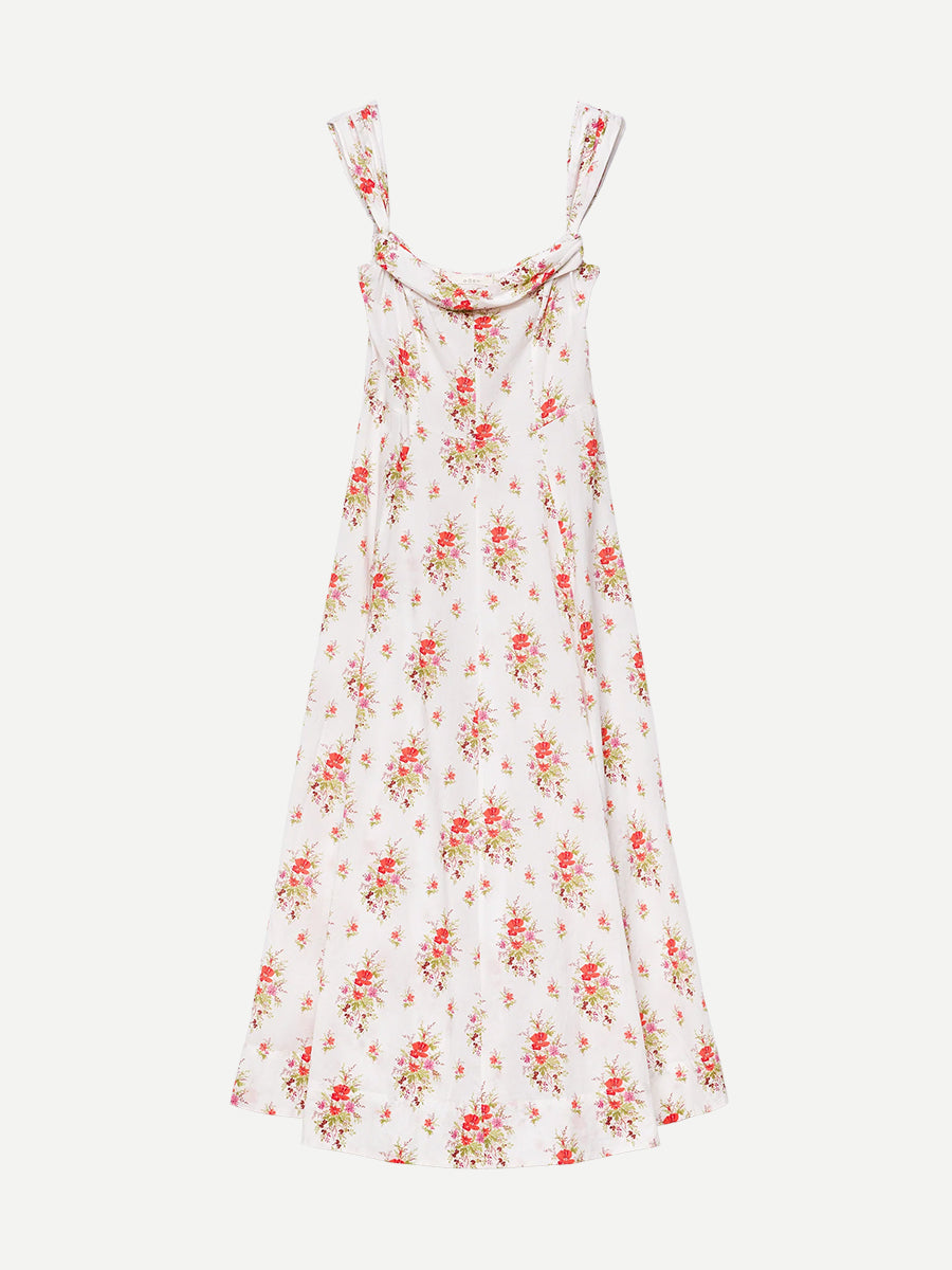 Doen Clea Dress in Rose Petit Bouquet de Chamonix