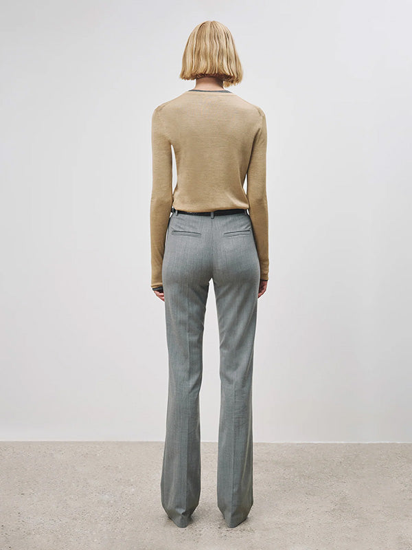 Nili Lotan Corette Pant in Heather Grey