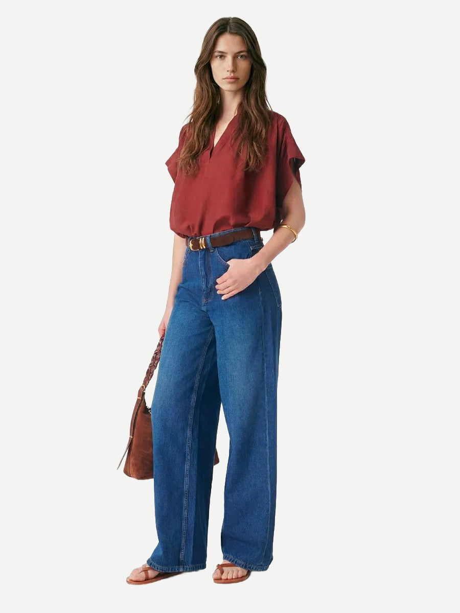 Vanessa Bruno Cory Blouse in Spice