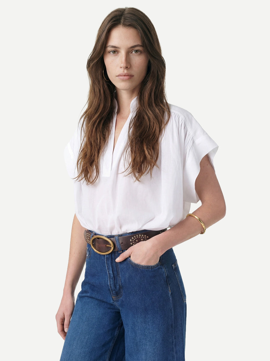 Vanessa Bruno Cory Blouse in White