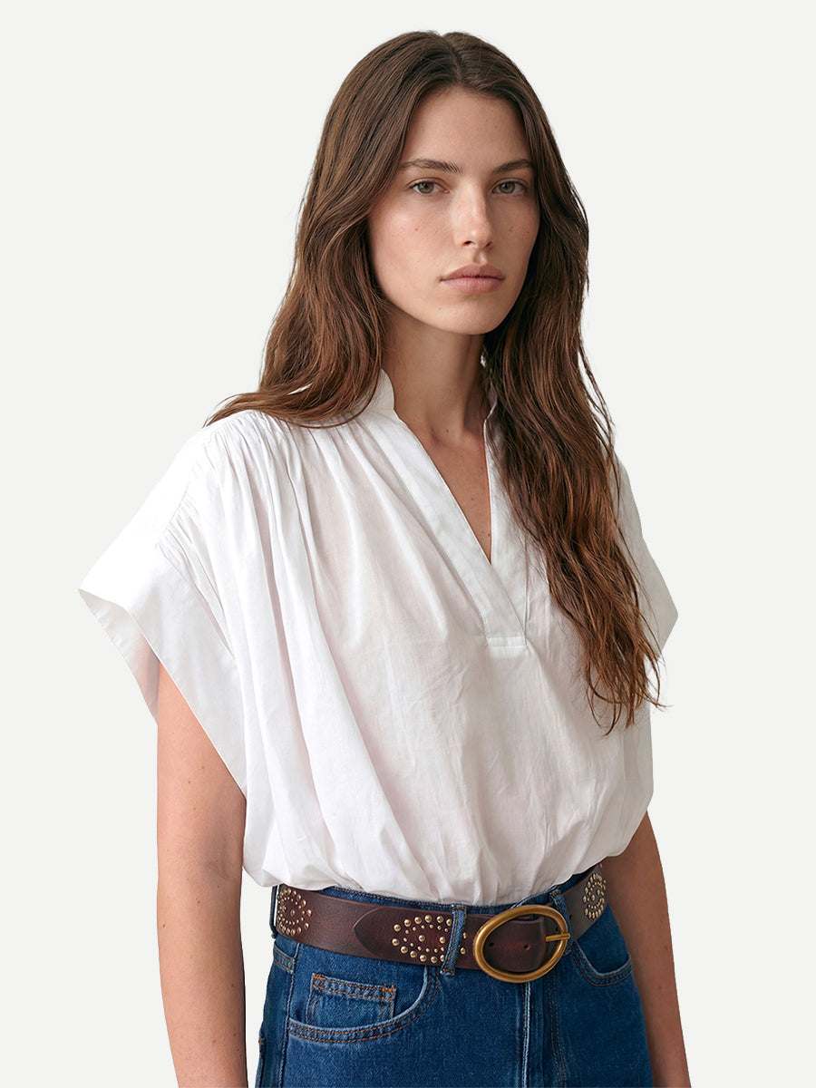 Vanessa Bruno Cory Blouse in White