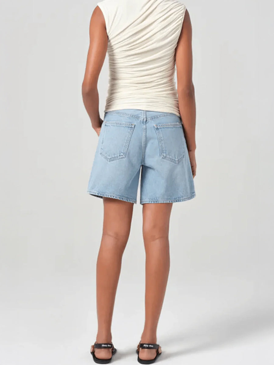 Agolde Dame Short in Coax