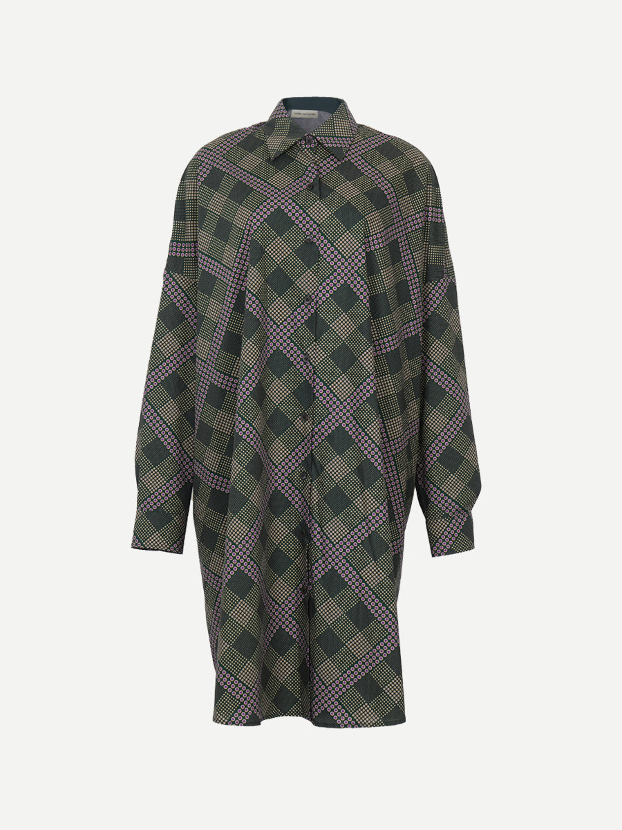 Dries Van Noten Dasia Dress in Bottle