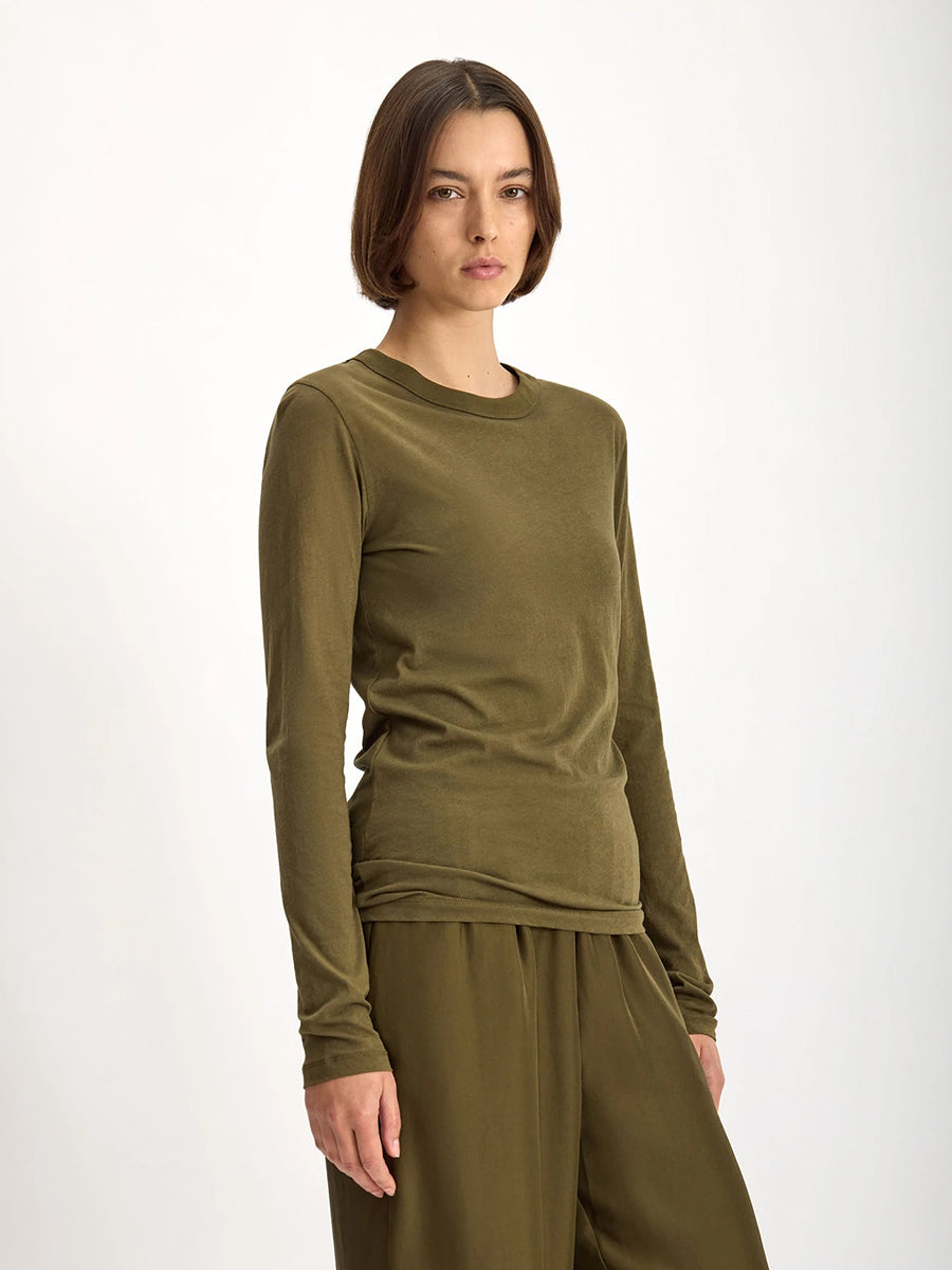 Jac + Jack Davies LS Tee in Hunter