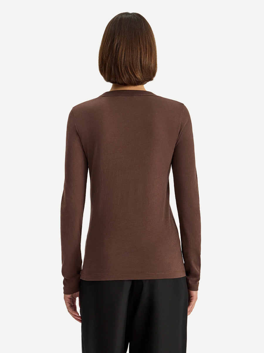 Jac + Jack Davies LS Tee in Malto