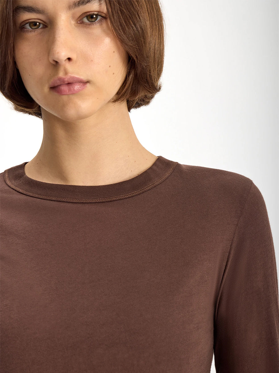 Davies LS Tee in Malto