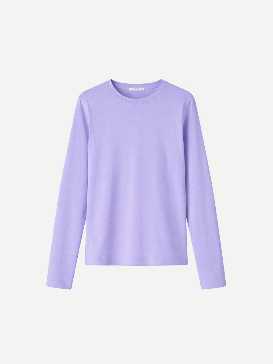 Jac and Jack Davies LS Tee in Periwinkle