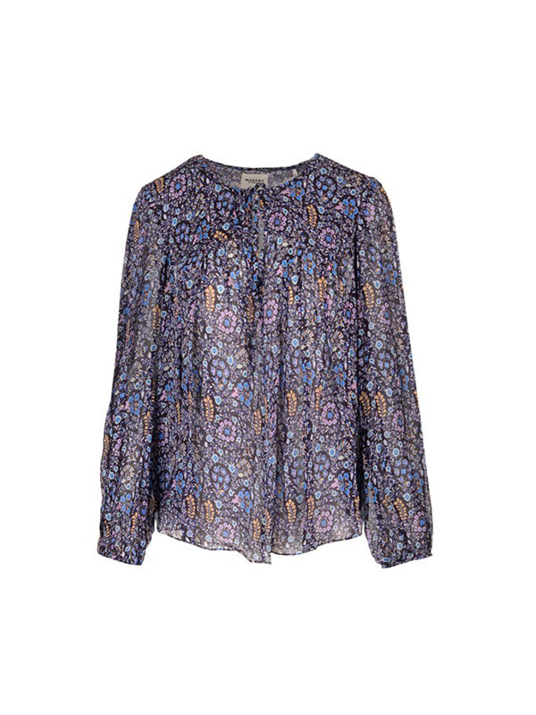 Isabel Marant Etoile Daytonea Top in Midnight