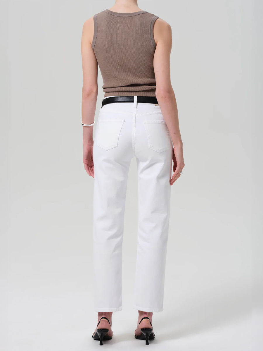 Citizens of Humanity Delfina High Waist Straight Jean in Pastoral