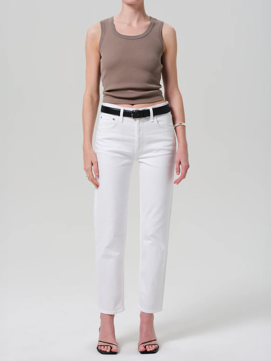 Citizens of Humanity Delfina High Waist Straight Jean in Pastoral