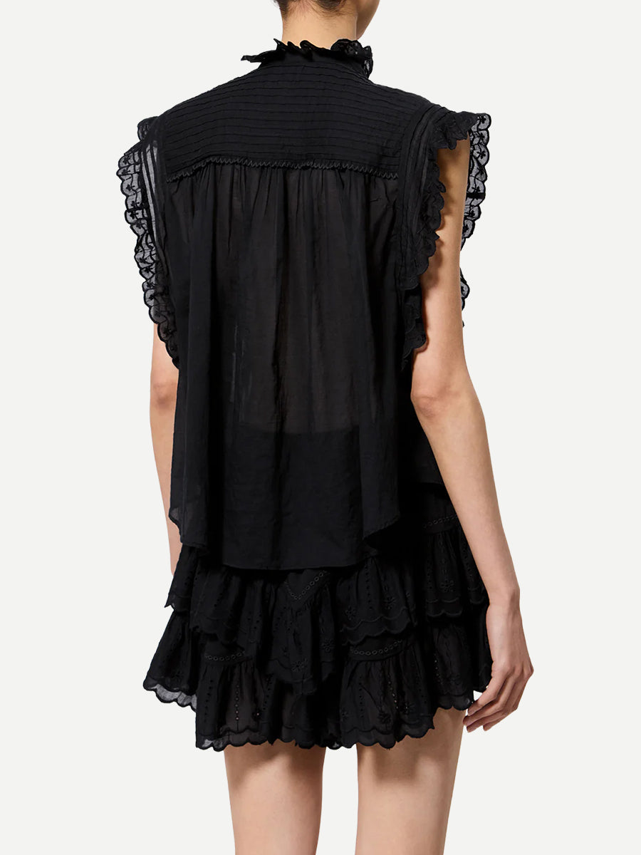 Dersia Top in Black