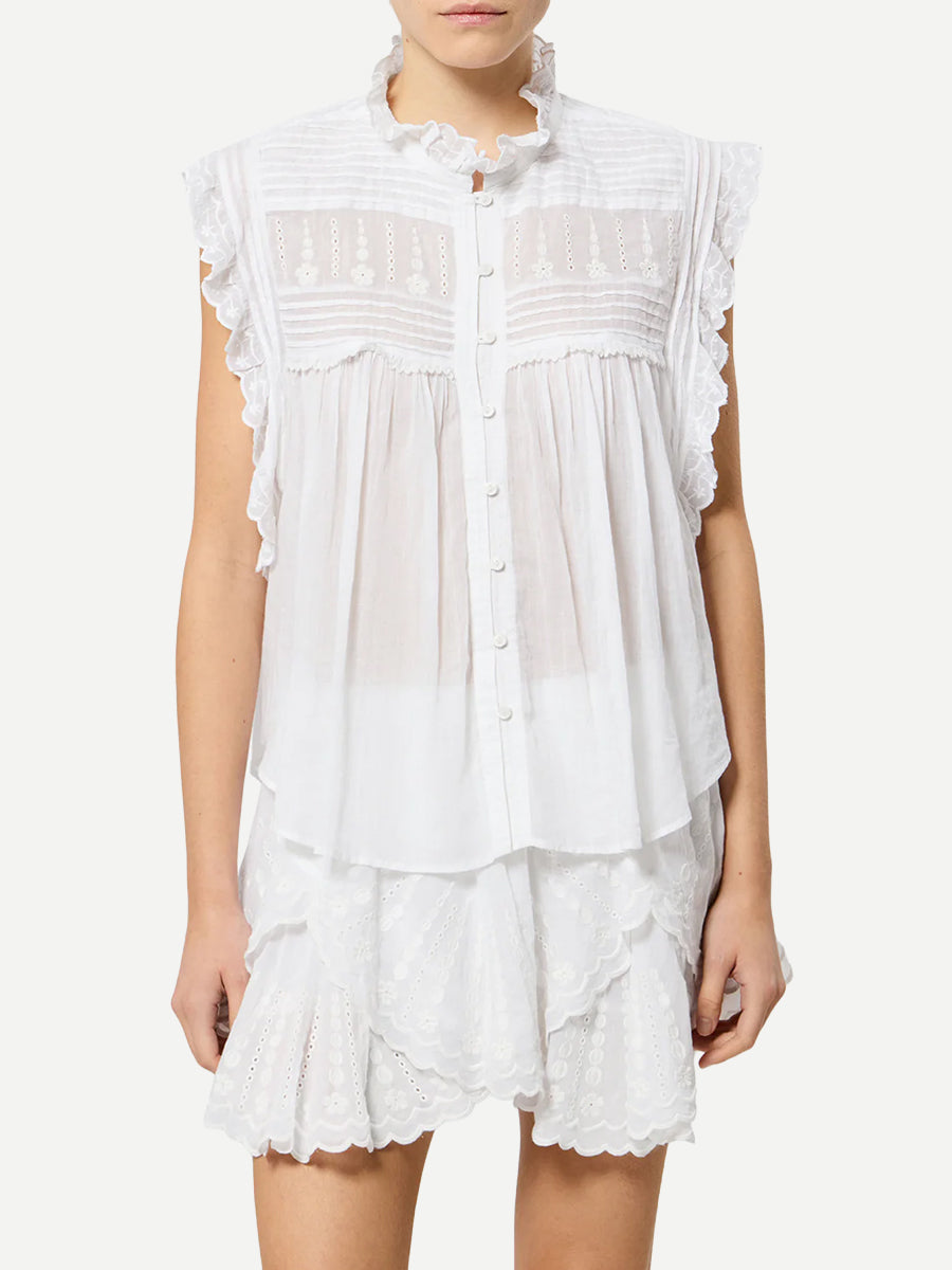 Dersia Top in White