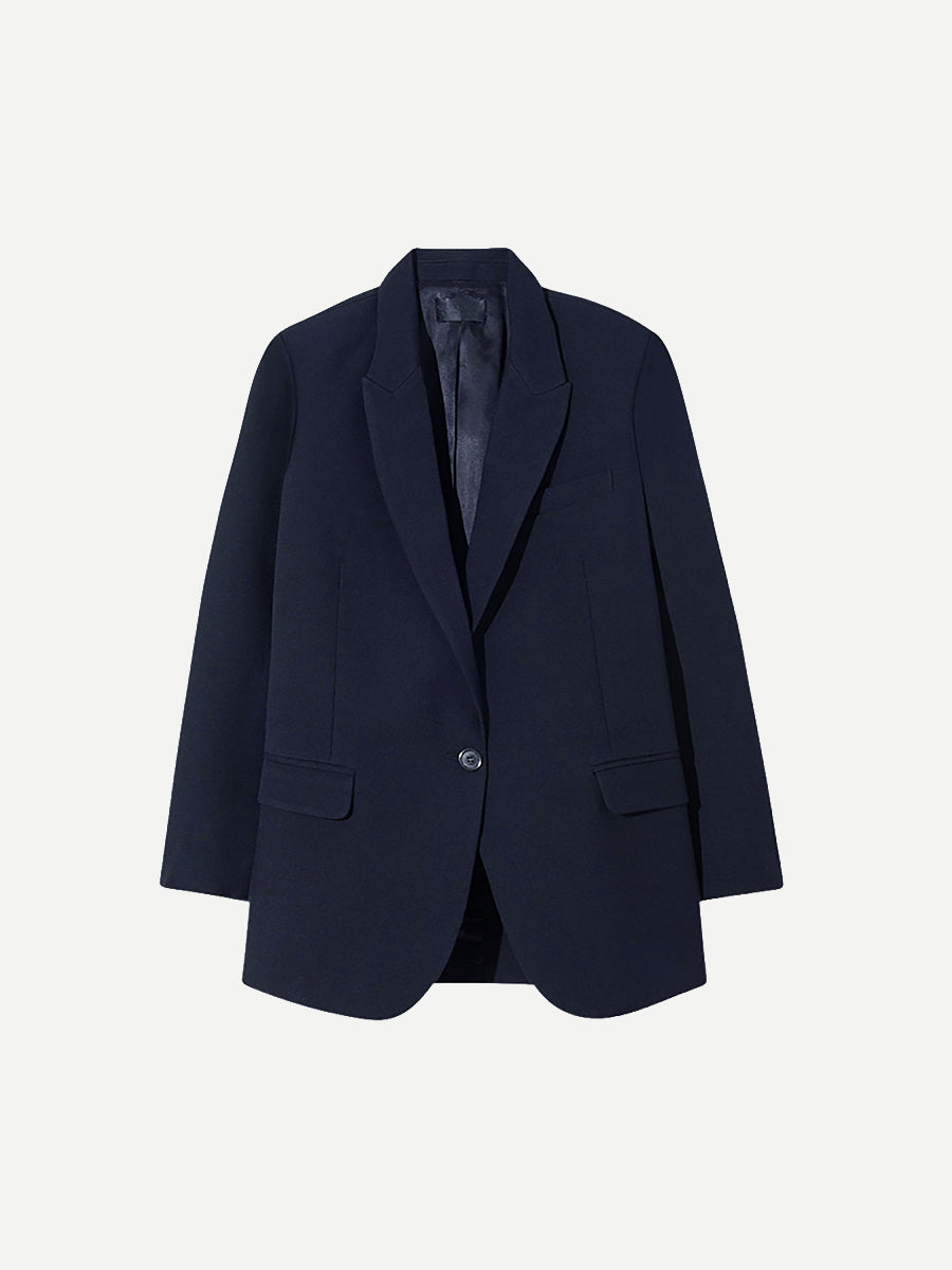 Nili Lotan Diane Blazer in Midnight