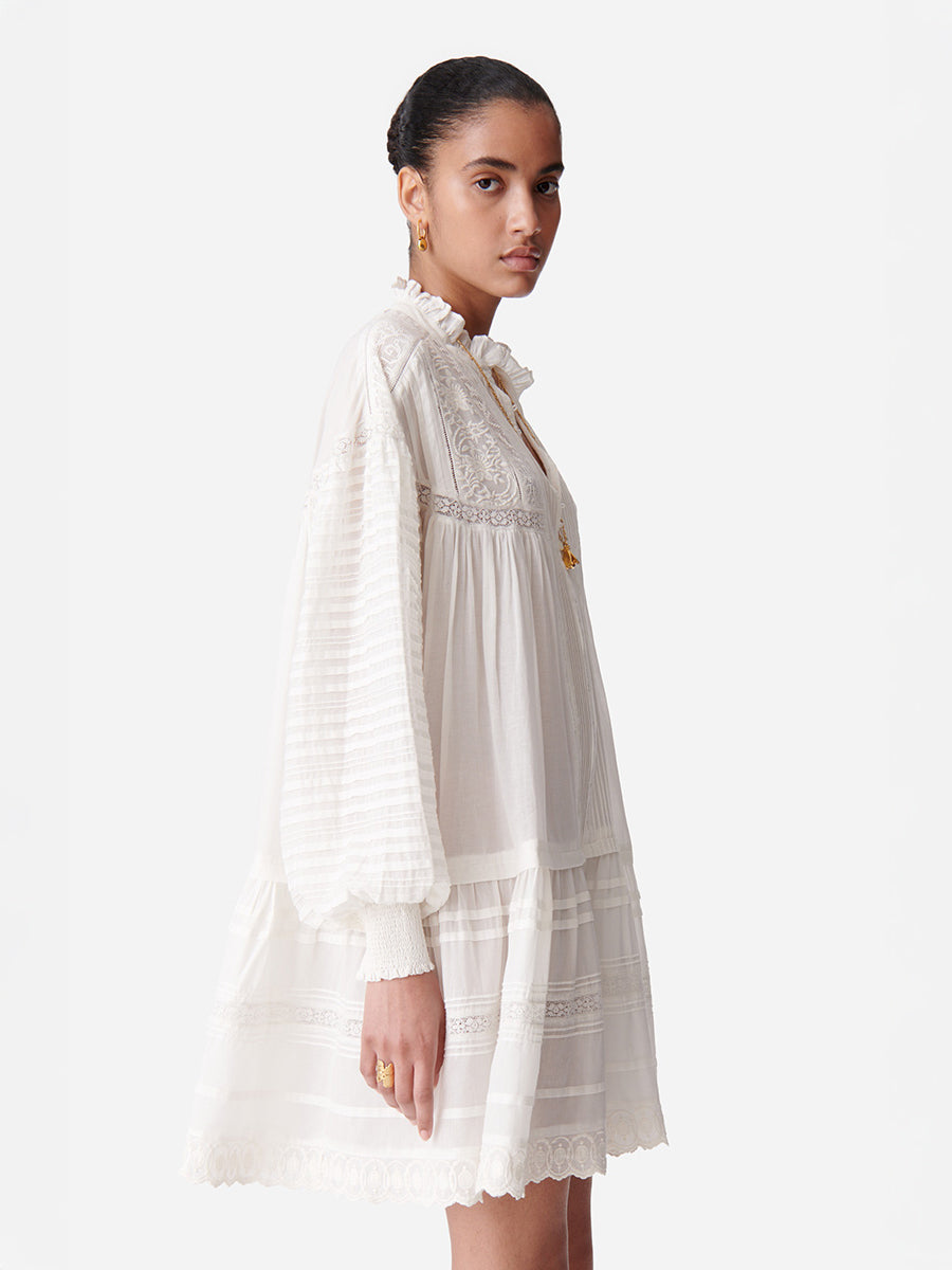 Diane Dress in White