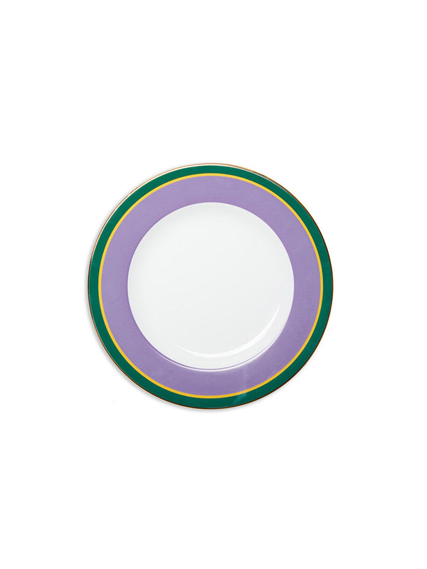 La DoubleJ | Dinner Plate set of 2 in Rainbow Viola