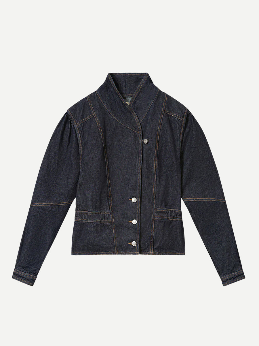 Isabel Marant Dolie Jacket in Dark Midnight
