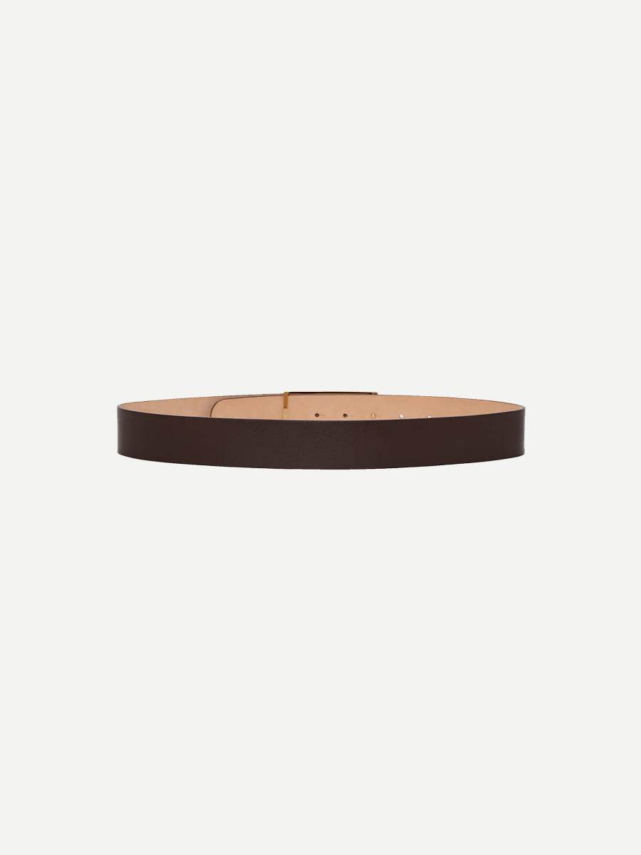 Dorian Frame Jumbo Belt in Dark Burgundy