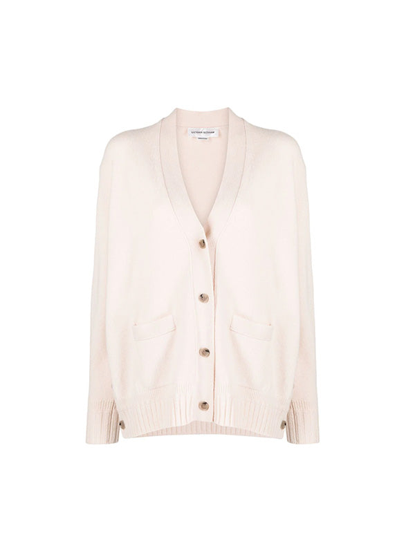 Victoria Beckham | Double Layer Cardigan In Ivory