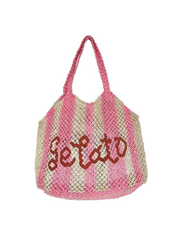 The Jacksons | Drew Gelato Tote in Rose