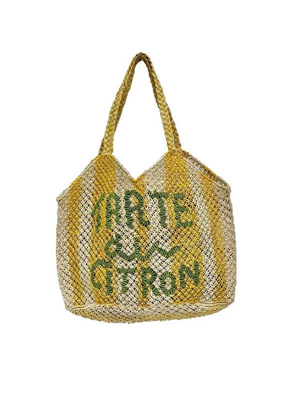 The Jacksons | Drew Tarte Au Citron Tote in Yellow