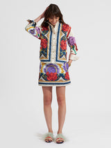 La DoubleJ Edie Skirt in Foulard Liberty