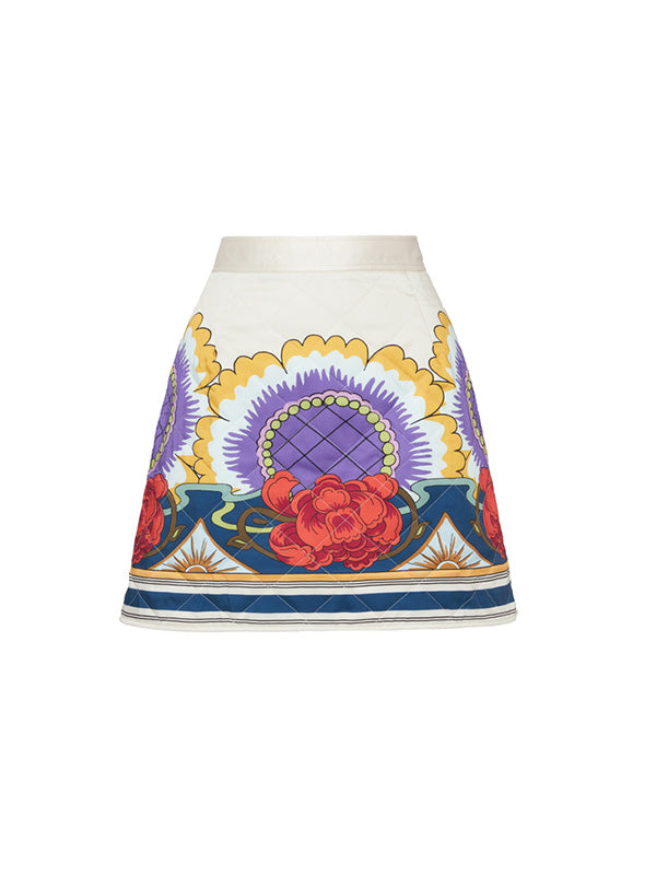La DoubleJ Edie Skirt in Foulard Liberty