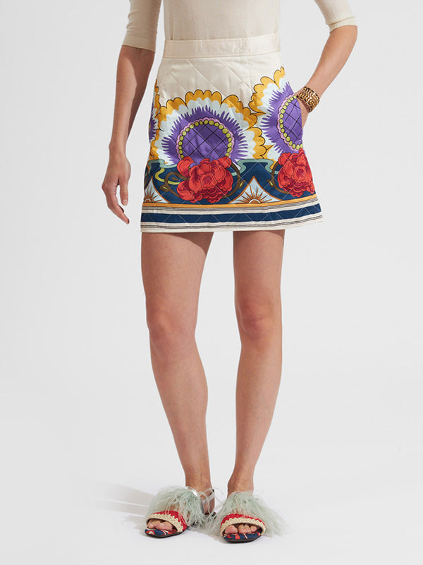 La DoubleJ Edie Skirt in Foulard Liberty