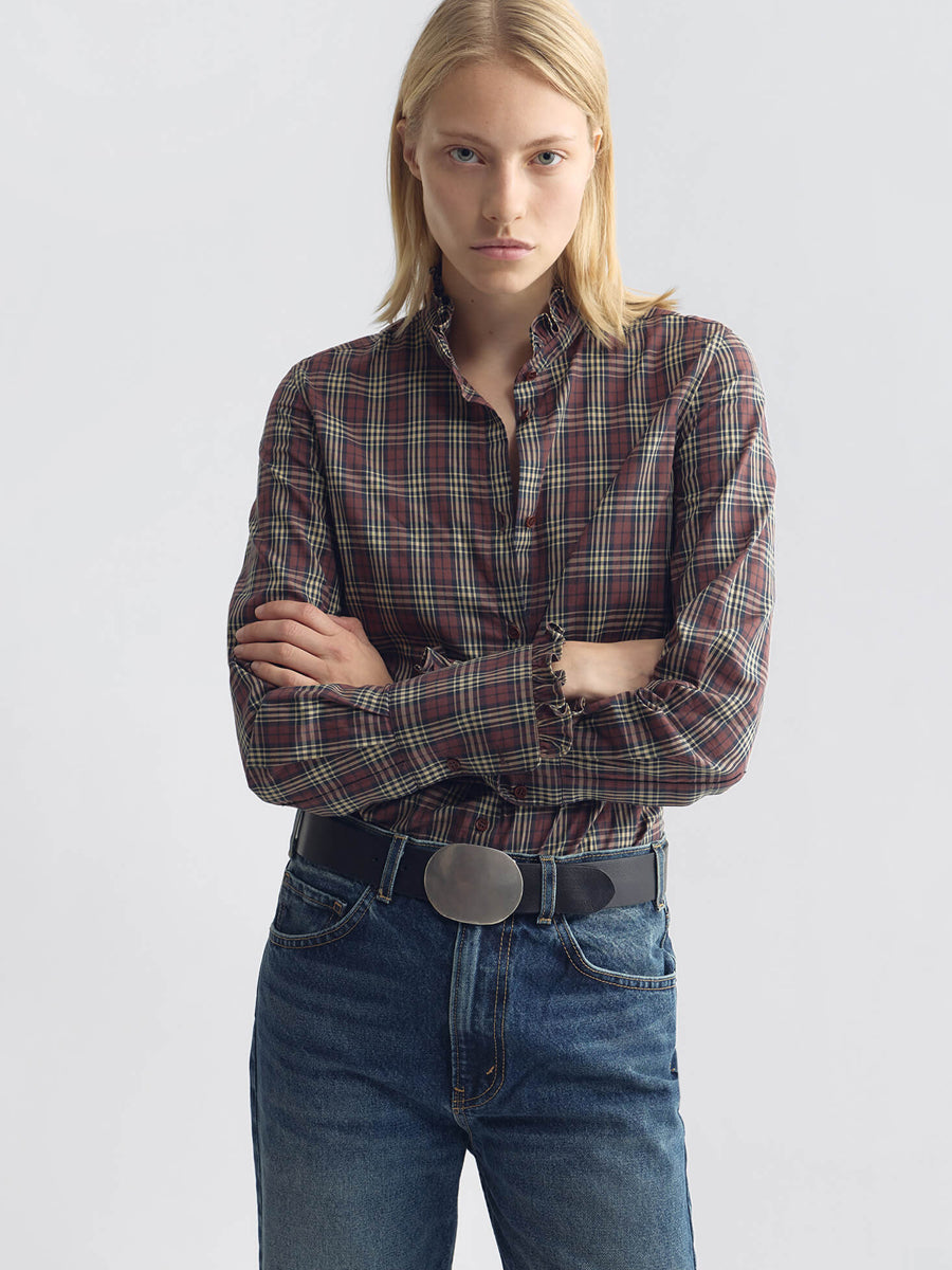 Elio Shirt in Rustic Check