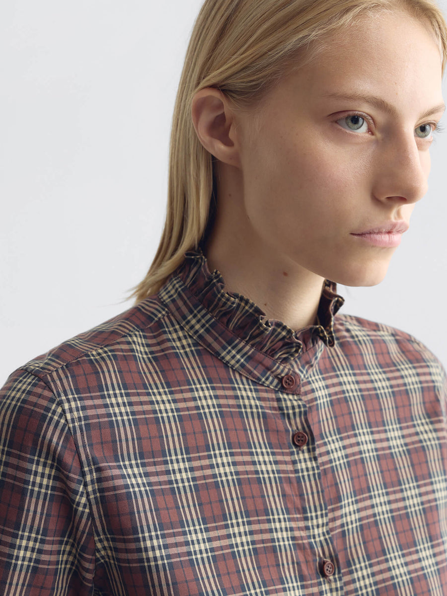 Elio Shirt in Rustic Check