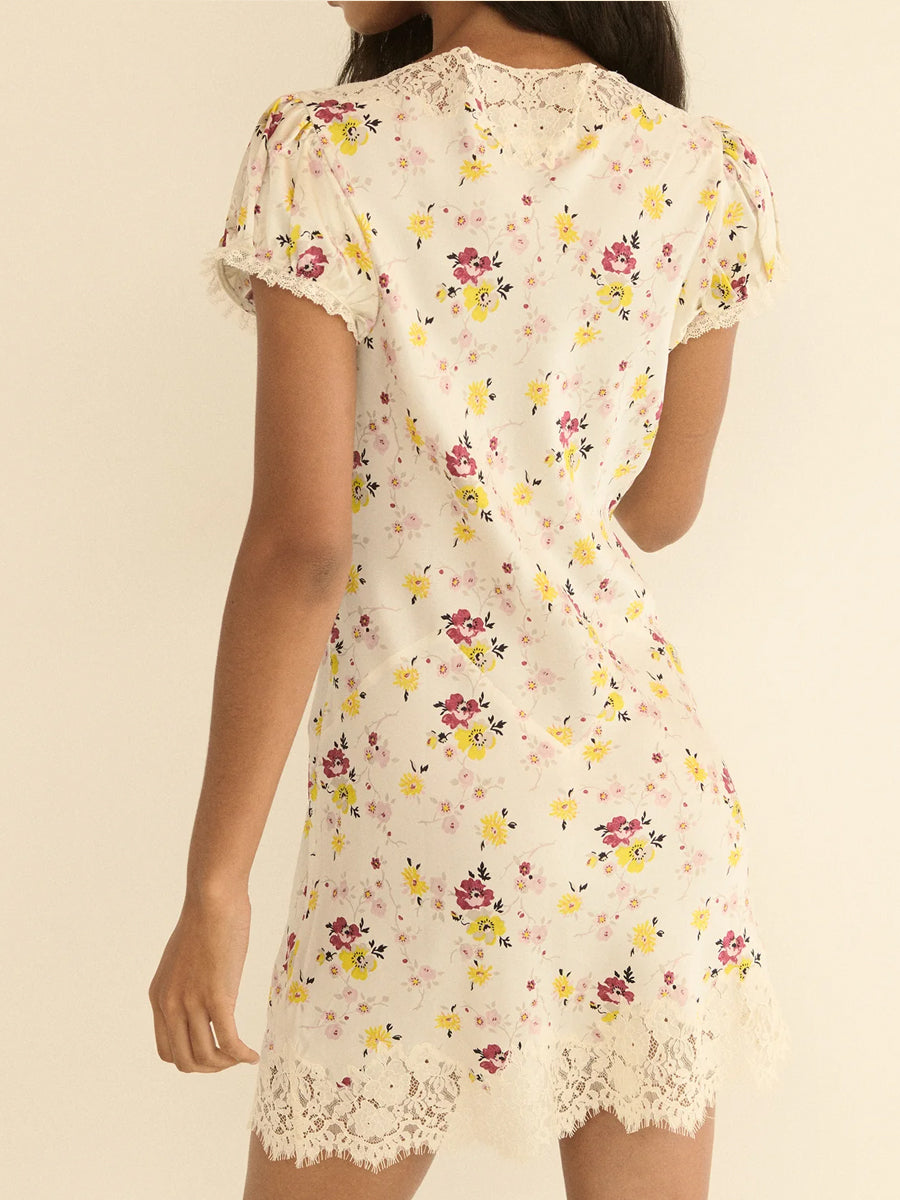 Elisaria Dress in Sweetbriar Floral
