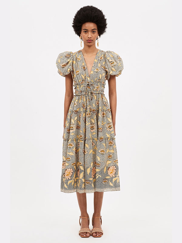 Ulla Johnson | Eloisa Dress in Chrysanthemum