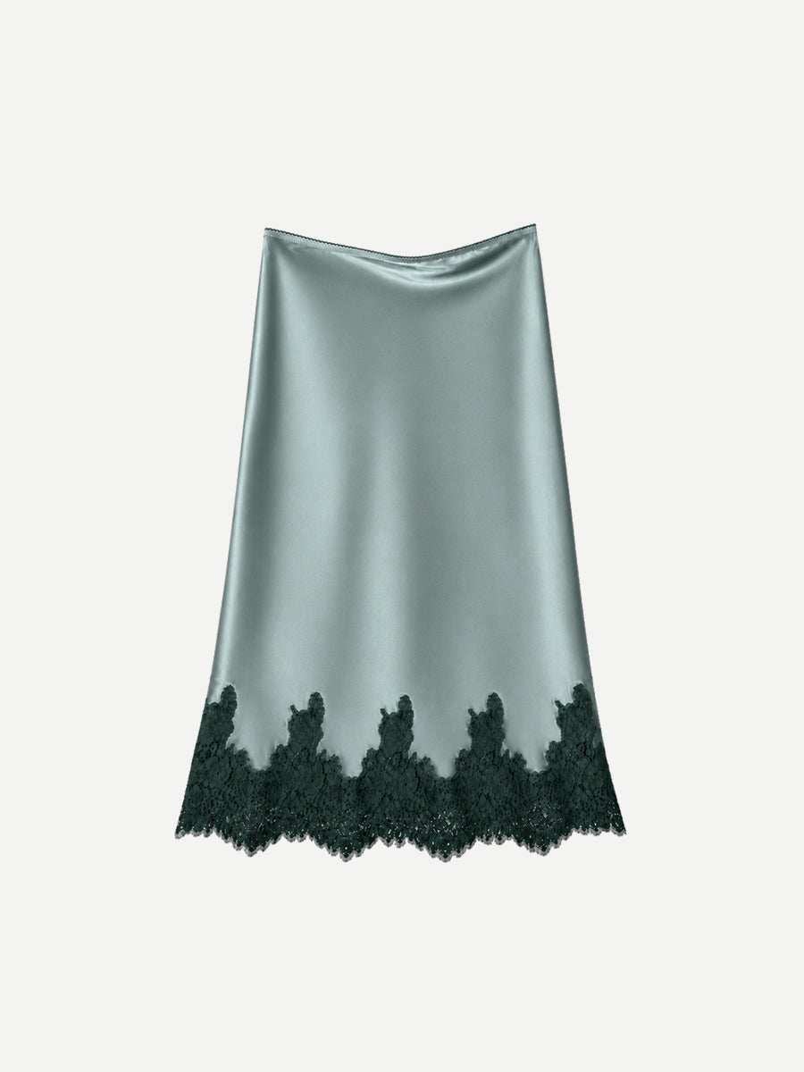 Elowette Skirt in Duluc Green