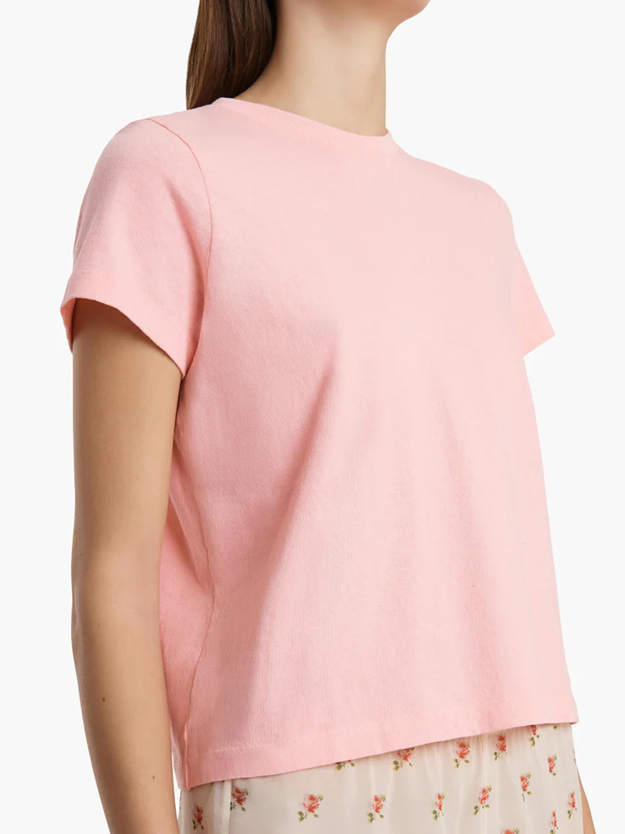 Khaite Emmylou Tee Shirt in Petal