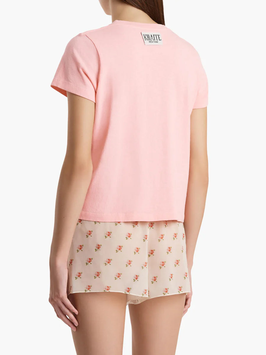 Emmylou Tee Shirt in Petal