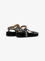 Isabel Marant | Enore Sandals in Black/Silver