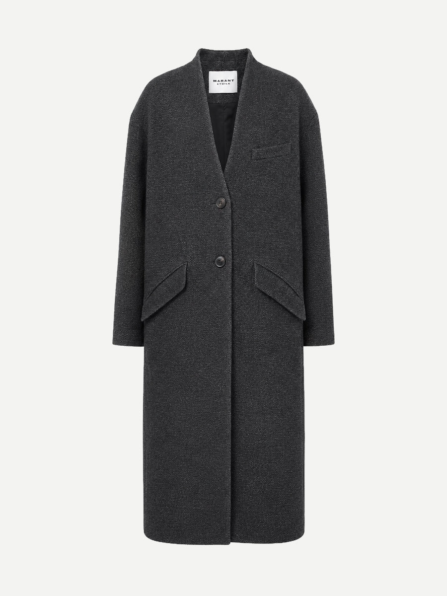 Marant Etoile Eris Coat in Anthracite