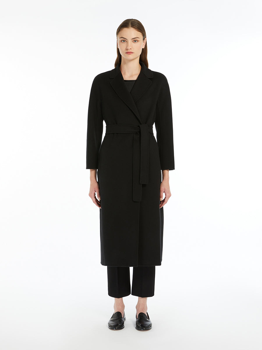 'S Max Mara Esturia Coat in Black