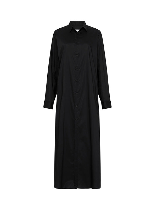 Matteau Everyday Shirt Dress in Black