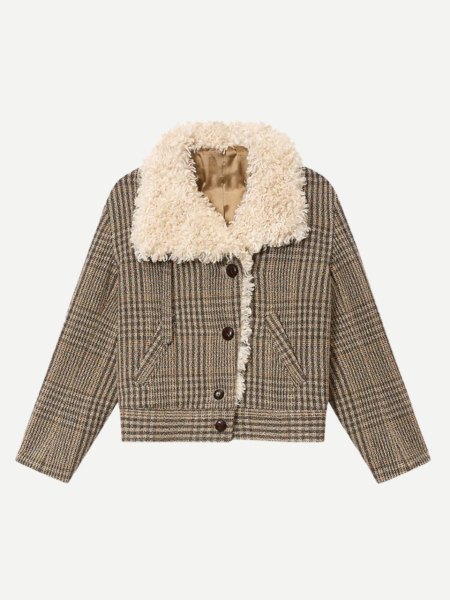 Isabel Marant Fadia Coat in Beige
