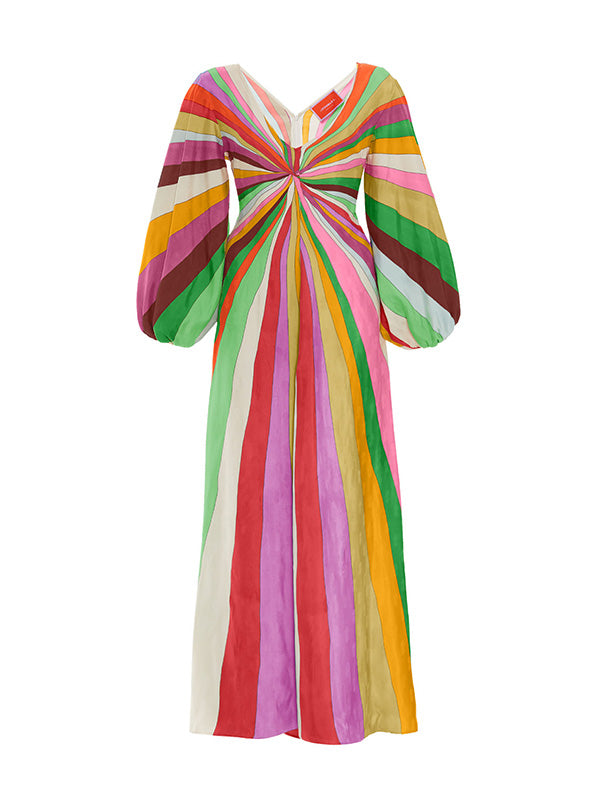 La DoubleJ Favoloso Dress in Rainbow