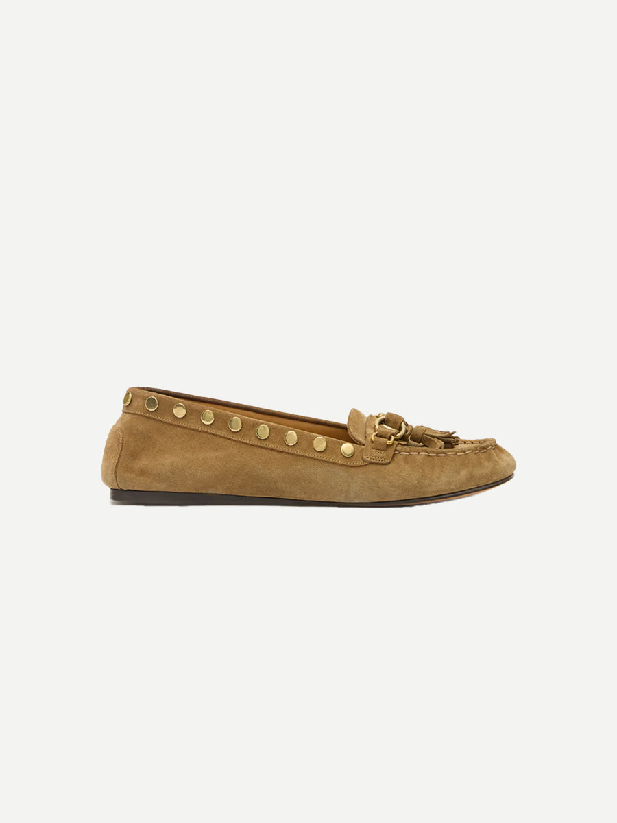 Isabel Marant Faxel Loafer in Taupe