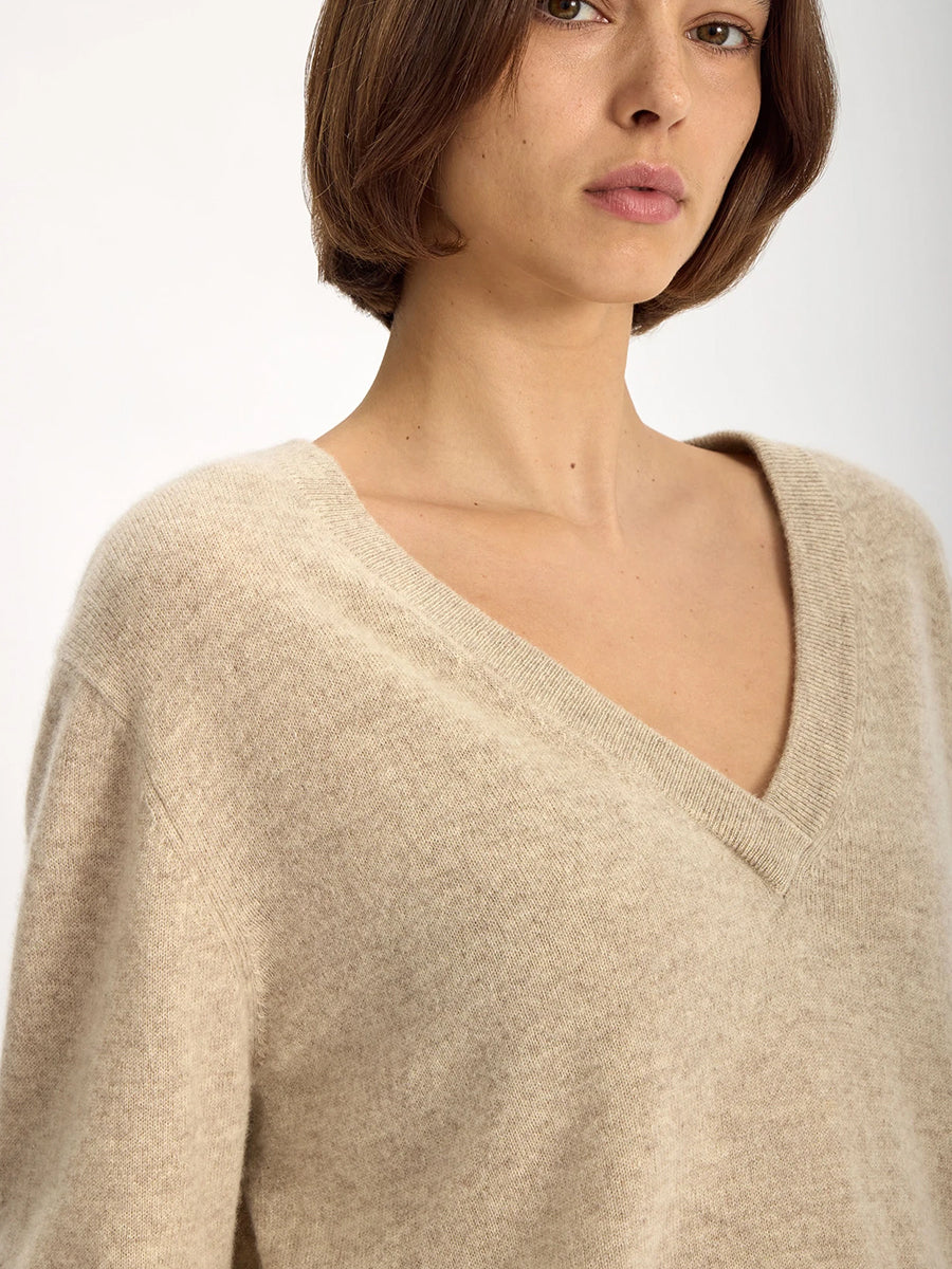 Jac + Jack Fenn Sweater in Jute Marle