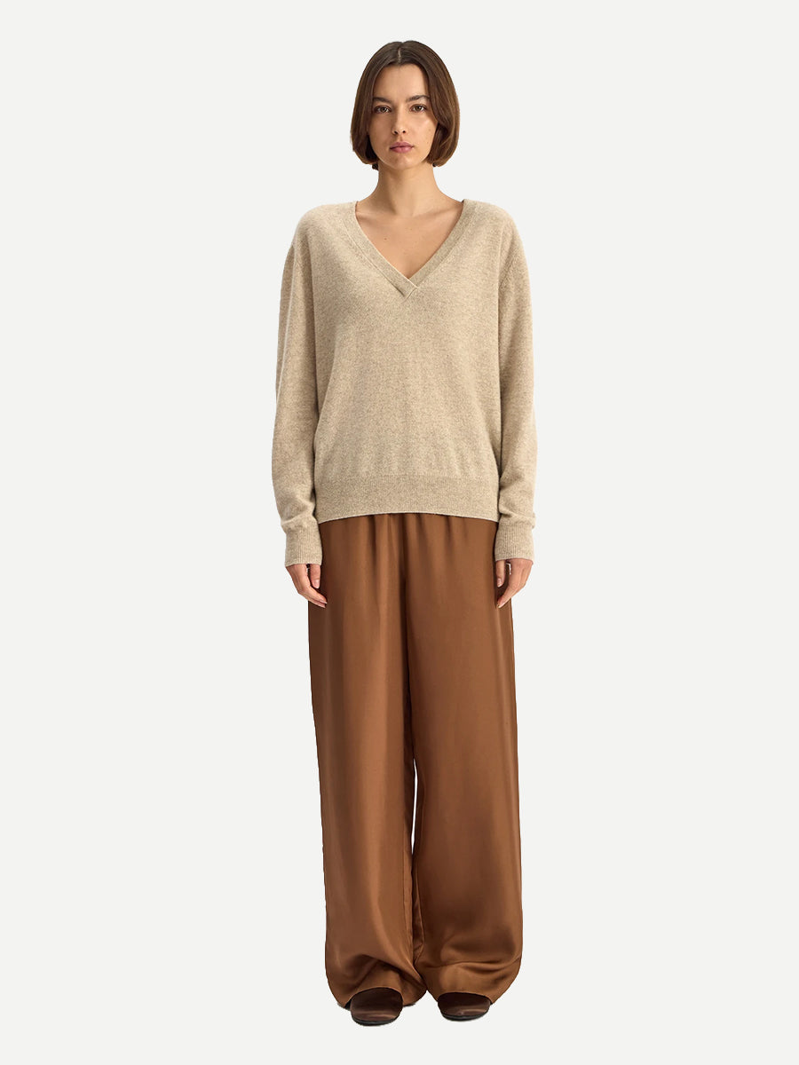 Jac + Jack Fenn Sweater in Jute Marle