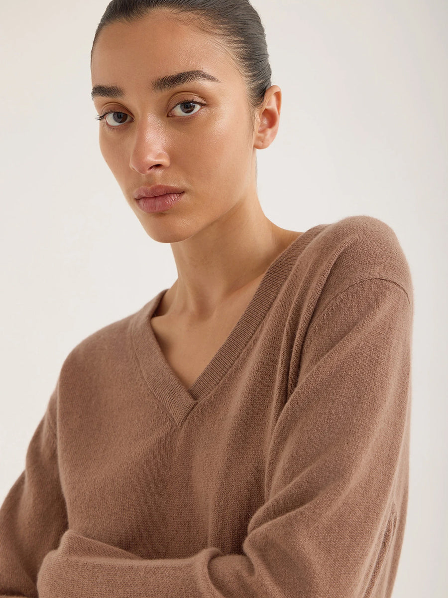 Fenn Sweater in Pale Coco