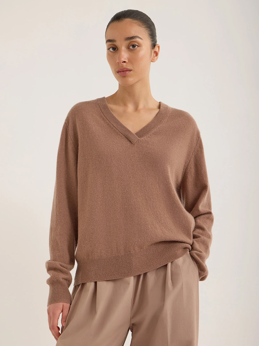 Fenn Sweater in Pale Coco