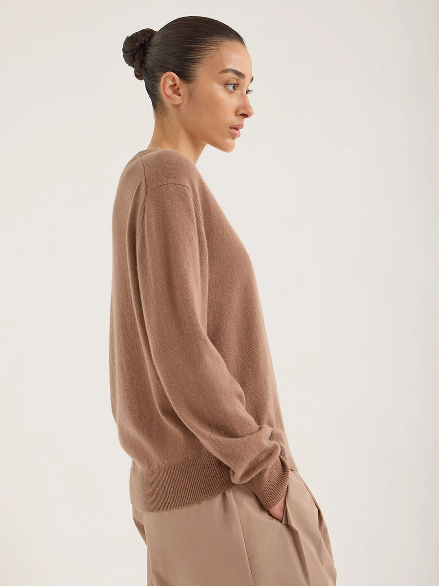 Fenn Sweater in Pale Coco