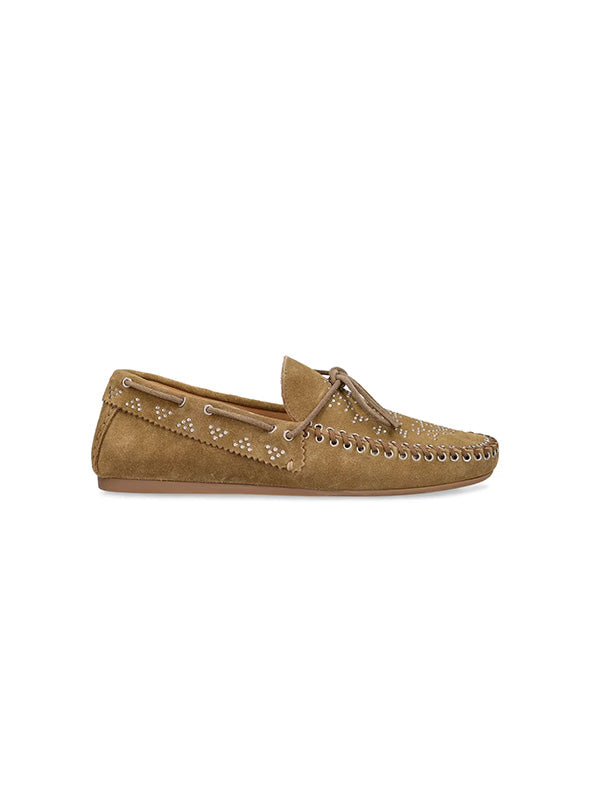 Isabel Marant Freen Loafer in Taupe